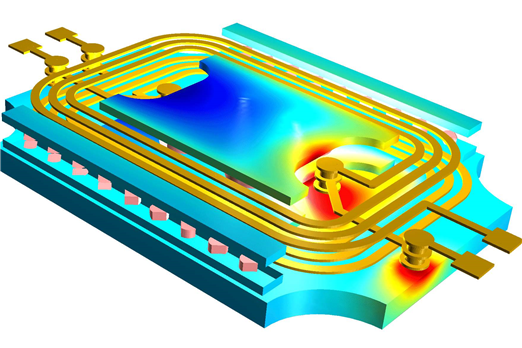 平面變壓器特性的研究！